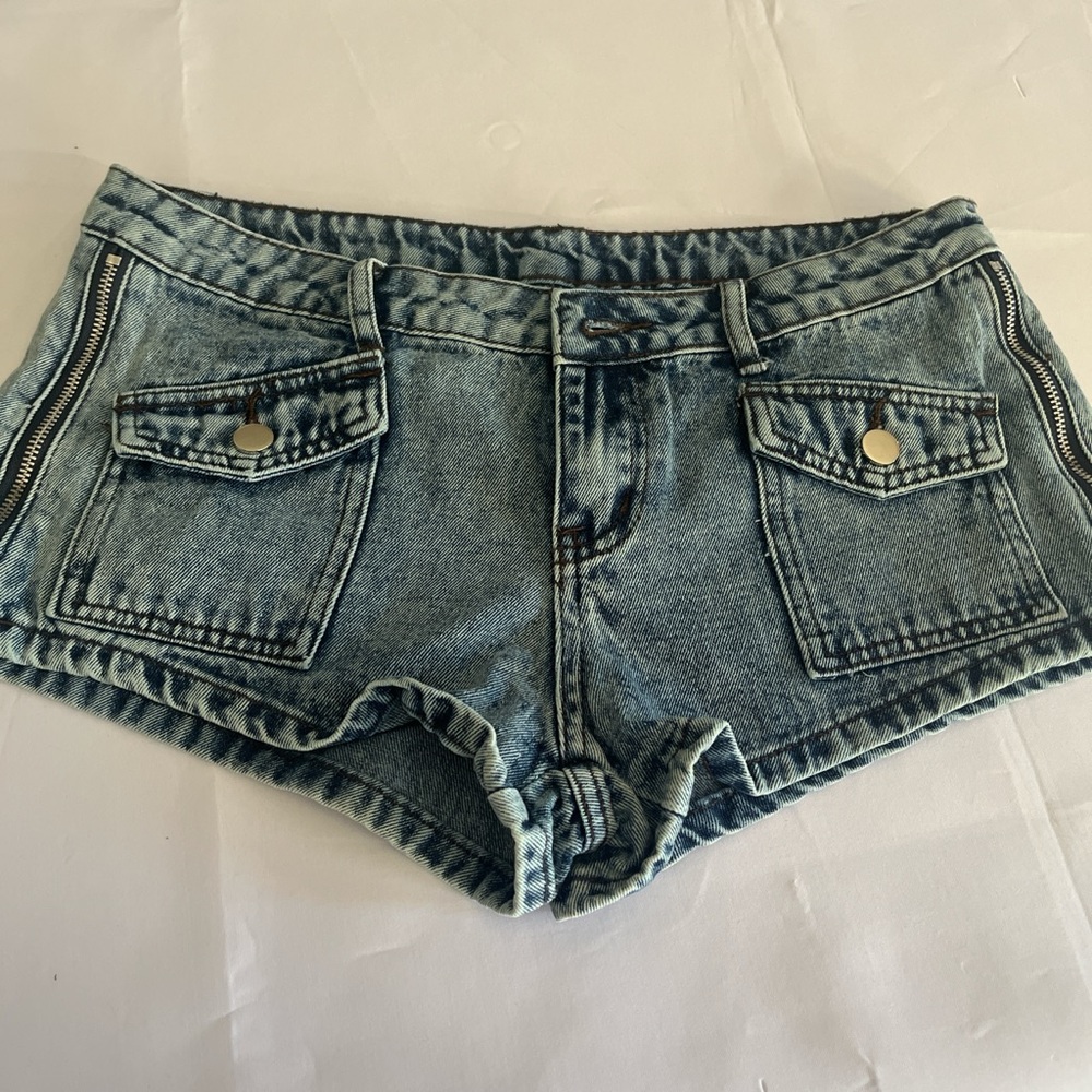 Denim Blue Women's Shorts
